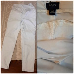 White J. CREW MATERNITY JEANS, SIZE 30